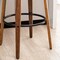 Set of 2/4 Modern Counter & Bar Height Wooden Swivel Bar Stools